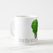 あなたは～で世界を愛する コーヒーマグカップ (正面左)