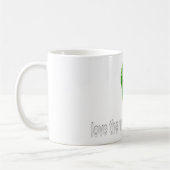 あなたは～で世界を愛する コーヒーマグカップ (左)