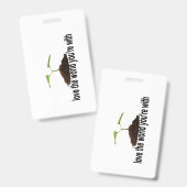 あなたは～で世界を愛する バッジ (表裏)