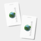 あなたは～で世界を愛する バッジ (表裏)