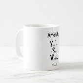あなたは、カスタマイズ風変わり可能なマグ コーヒーマグカップ (正面左)