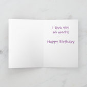 あなたは,スーパースターの誕生日カード カード (内部)