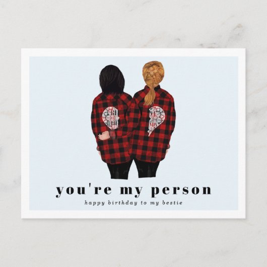 あなたは |フレン最高のド誕生日 ポストカード (正面)
