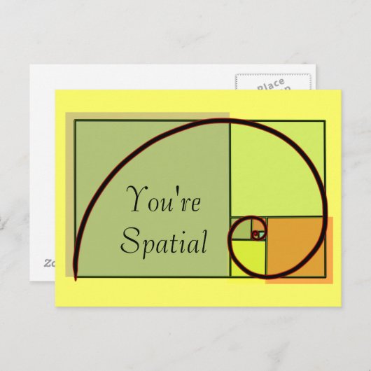 あなたは ポストカード (正面/裏面)