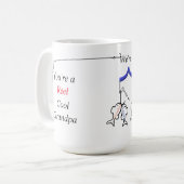 あなたは「リール」おじクールいちゃん/おまえのマグにはまる コーヒーマグカップ (正面左)