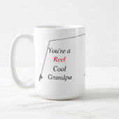 あなたは「リール」おじクールいちゃん/おまえのマグにはまる コーヒーマグカップ (左)