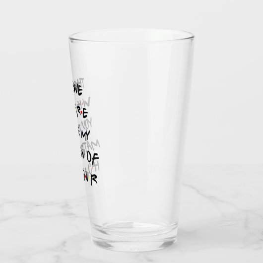 あなたは『名誉の母』 タンブラーグラス (左)