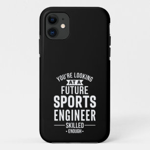 あなたは、将来のスポーツエンジニアのスキルを見ている iPhone 11 ケース