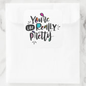 あなたは、本当にかわいらし スクエアシール (バッグ)