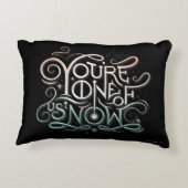 あなたは、私たちの一人が現在グラフィッカラフルク アクセントクッション (裏面)