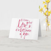 あなたは*私の人生の愛* & *私の友最高の人* カード (黄色い花)