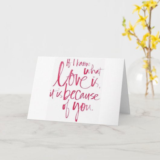 あなたは*私の人生の愛* & *私の友最高の人* カード (黄色い花)