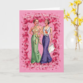 あなたは、私の携帯充電器LGBTQバレンタインのように カード