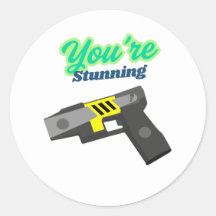 「あなたは」素晴らしステッカーFirst Responder Taser