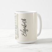 あなたは:美しい、聖なる書物、 経典 パーソナライズされた コーヒーマグカップ (正面右)