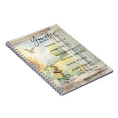 あなたは：美しい、聖なる書物、 経典 パーソナライズされた ノートブック (右側)