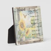 あなたは:美しい、聖なる書物、 経典 パーソナライズされた フォトプラーク (正面)