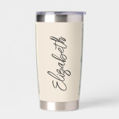 あなたは:美しい、聖なる書物、 経典 パーソナライズされた 保温保冷タンブラー (左面)