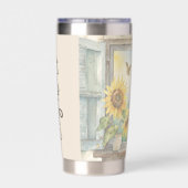 あなたは:美しい、聖なる書物、 経典 パーソナライズされた 保温保冷タンブラー (背面)