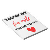 あなたは，自分お気に入りののやることを黒く  ノートパッド (アングル)