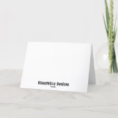 あなたは「靴」を脱ぎ捨てて…バレンタおもしろいンの日 シーズンカード (裏面)