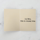 あなたは#1を期待した場合謝るべきことを カード (内部)