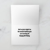 あなたは"16"と混乱した子犬を言う？カード カード (内部)