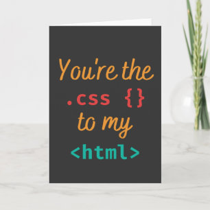 あなたは、CSSからMY HTMLへ-くもの巣開発PUN カード