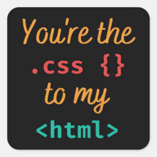 あなたは、CSSをHTMLに – くもの巣DEV スクエアシール