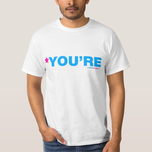 *あなたは Tシャツ (正面)