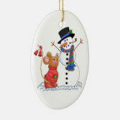 あなたはBestestの私の友人 セラミックオーナメント (右)