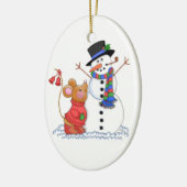 あなたはBestestの私の友人 セラミックオーナメント (左)