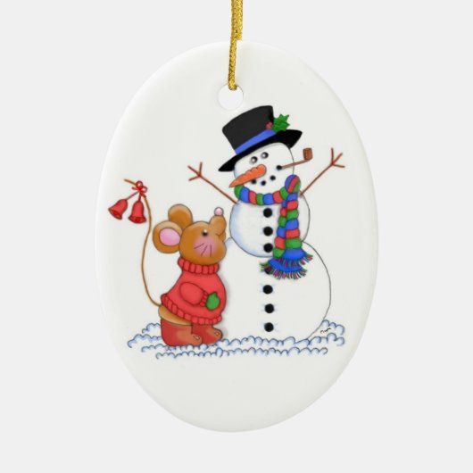 あなたはBestestの私の友人 セラミックオーナメント (正面)