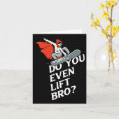 あなたはBroスノーボーダーデザイン動機1 カード (黄色い花)