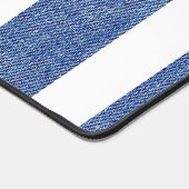 "あなたはClawesome"レッドデニムロブスタープリント デスクマット (コーナー)