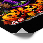 あなたはFall-o-ween イエス 面白い かぼちゃ _1  ポスター (角)