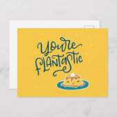 あなたはFLAN-tastic、手描き ポストカード (正面/裏面)