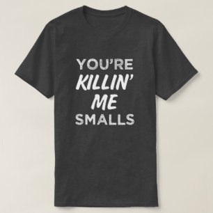 あなたはKillin私小さいサイズのおもしろいなことわざメンズワイシャツ Tシャツ