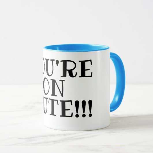 あなたはMute!!マグ マグカップ (正面右)