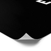 あなたはMy Ebi-Thing おもしろい Sushi Pun Dark BG ポスター (角)