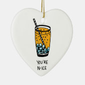 あなたはN – 氷 セラミックオーナメント (右)