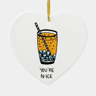 あなたはN – 氷 セラミックオーナメント