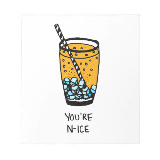 あなたはN – 氷 ノートパッド