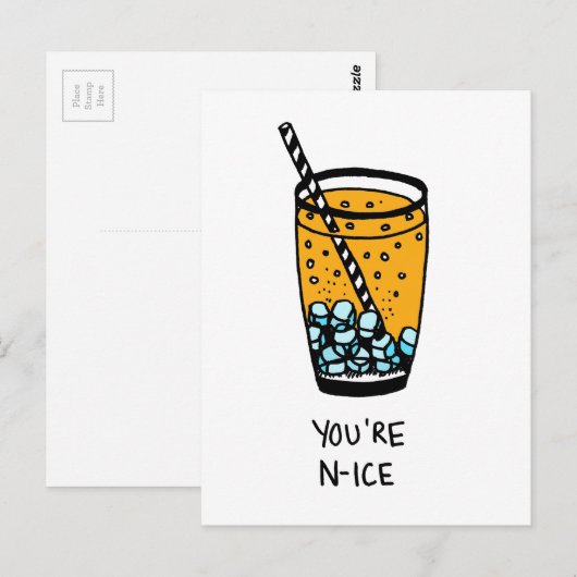 あなたはN – 氷 ポストカード (正面/裏面)