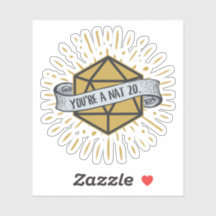 あなたはNat 20 d20ダンジョンとドラゴン