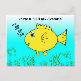 あなたはO – 魚族で泳素晴らしぐ金魚 ポストカード