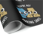 あなたはSANSおもしろいフォント・プンスが暗い ラッピングペーパー (ロールコーナー)