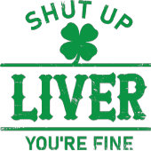 あなたはTシャツを飲素晴らしんでユーモアのある肝臓を閉じる Tシャツ