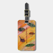 あなたはUnbeLEAFable - Kids Art for CHOC ラゲッジタグ (正面縦)