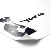 あなたはYour Grammar Police フォトプリント (角)